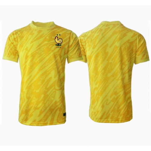 Maglia Calcio Francia Portiere Prima Divisa Europei 2024 Manica Corta